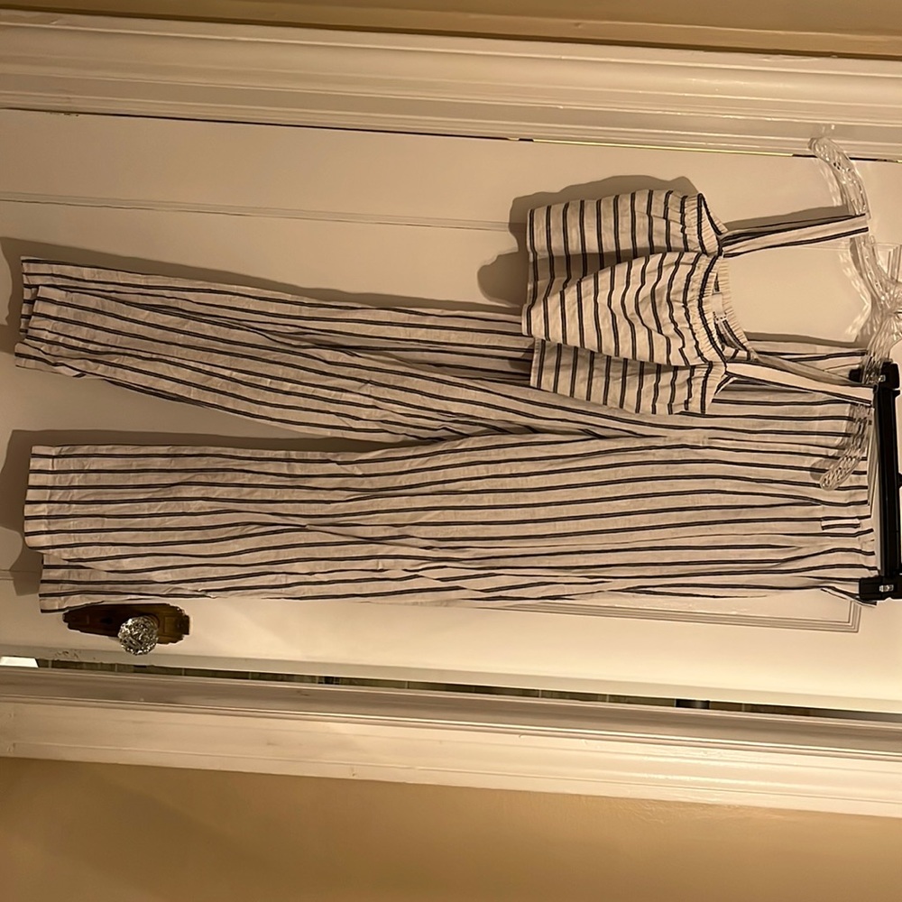 Linen Striped Set